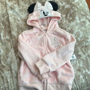 Minnie zip up jacket💓